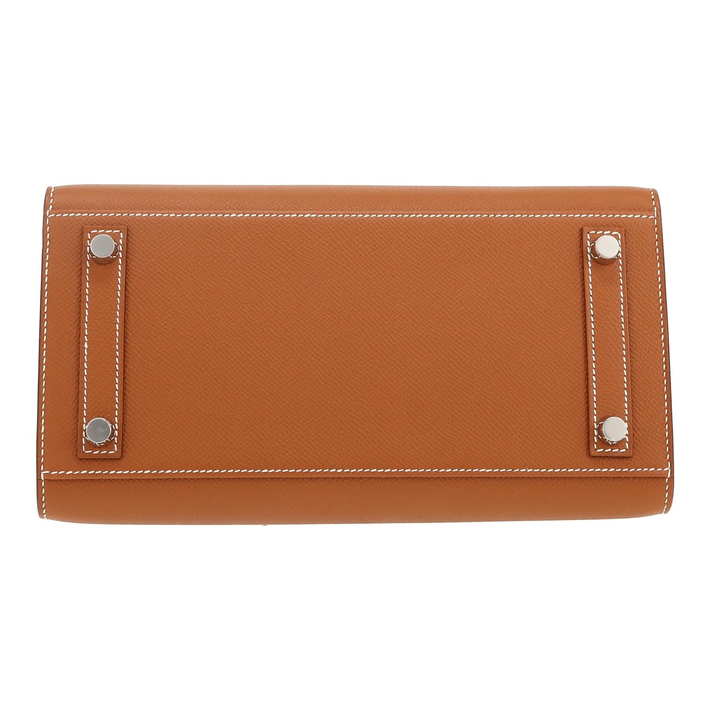 Birkin 25 cm handbag in gold epsom leather